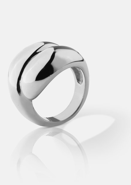 Ring Bold Flow - 18k Sølvbelagt