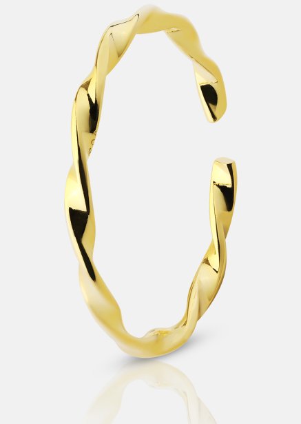 Ring Twist Whisper - 18k Gullbelagt