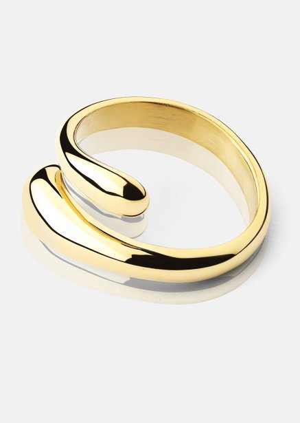 Ring - 18K Gullbelagt