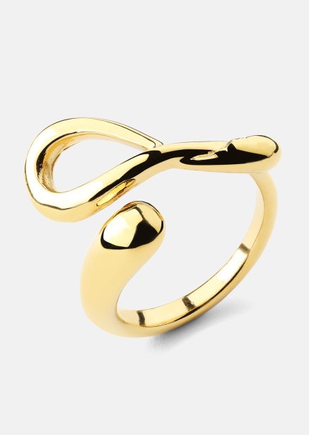 Ring Loop - 18k Gullbelagt