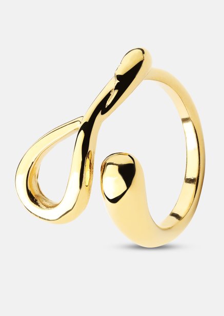 Ring Loop - 18k Gullbelagt