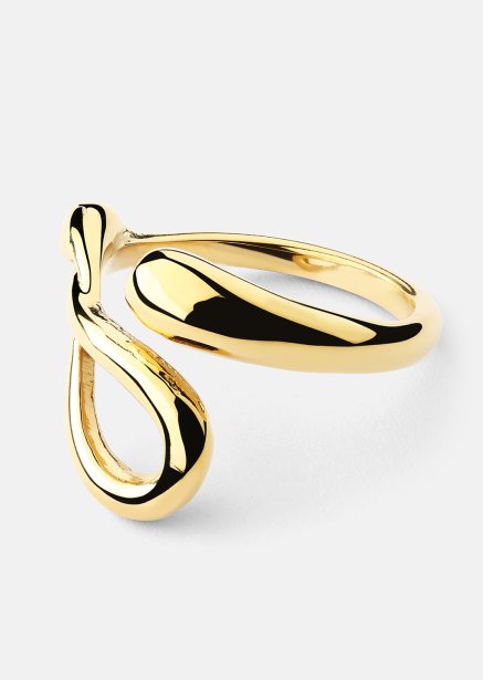 Ring Loop - 18k Gullbelagt