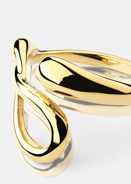 Ring Loop - 18k Gullbelagt
