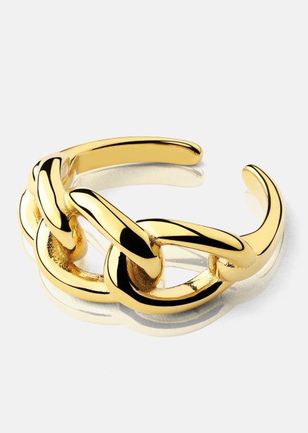 Ring Golden Link - 18K Gullbelagt
