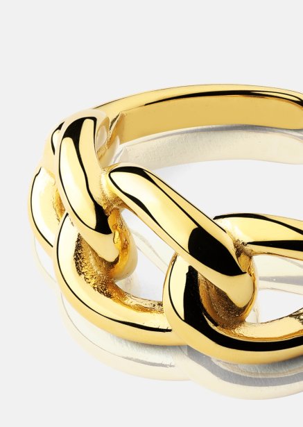 Ring Golden Link - 18K Gullbelagt