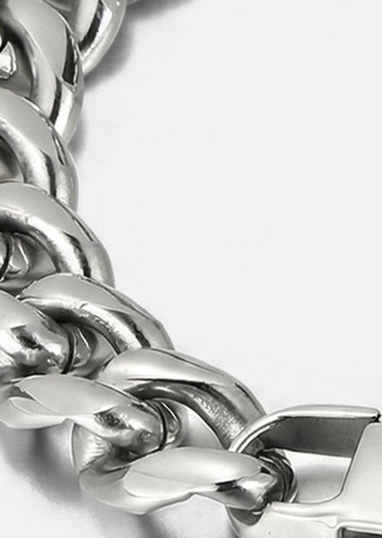 Armbånd Iron Valor - Sølvbelagt