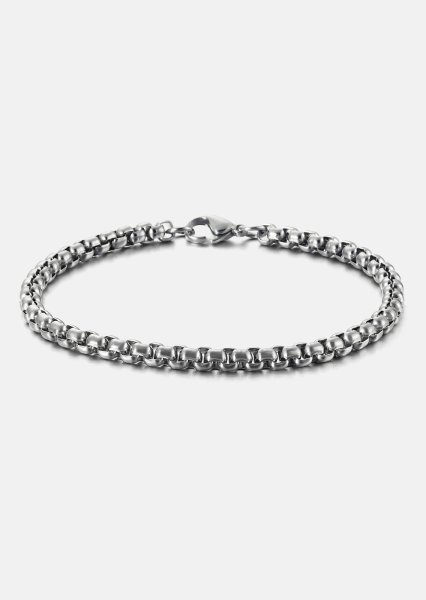 Armbånd Steel Valor - Sølvbelagt