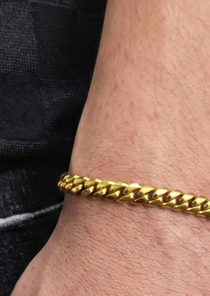 Armbånd Maverick Edge - 18k Gullbelagt