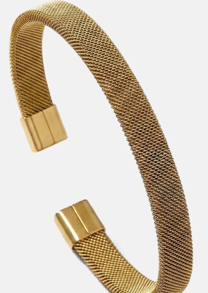 Armbånd Valor Mesh - 18k Gullbelagt