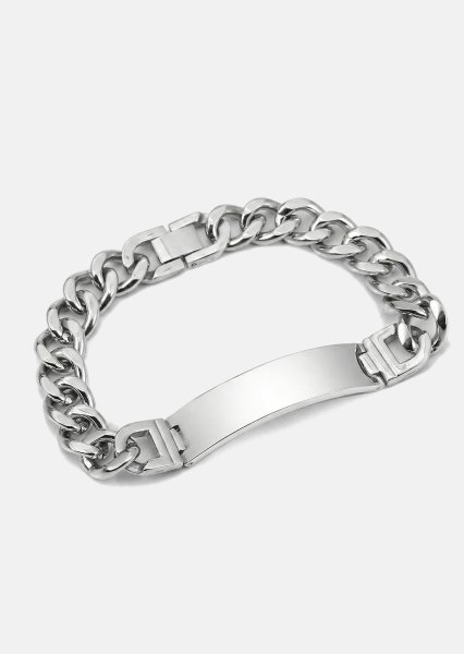 Armbånd Titan Shield - Sølvbelagt