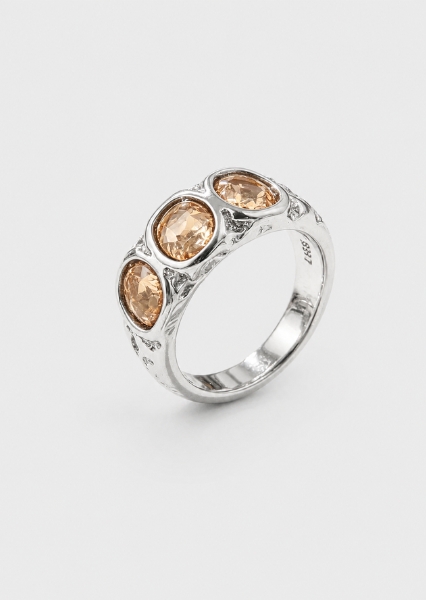 Ring Calista – sølvbelagt