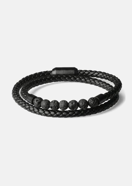Lærarmbånd Obsidian Grip