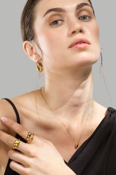  Ring - 18K Plated Gold