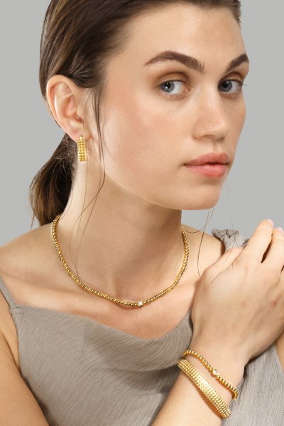 Armbånd Lumi - 18k Gullbelagt