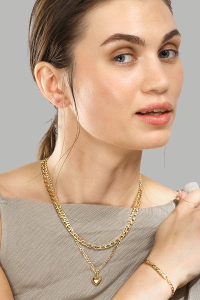 Armbånd Floré - 18k Gullbelagt