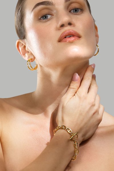 Armbånd - 18k Gullbelagt