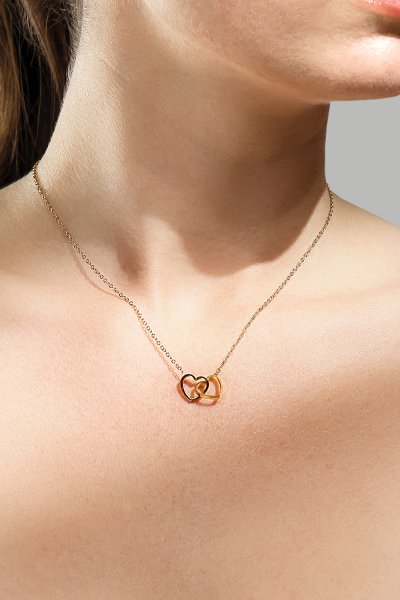 Halskjede Together Forever – 18k Gullbelagt