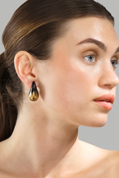 Øredobber Verdé Glow – 18k Gullbelagte