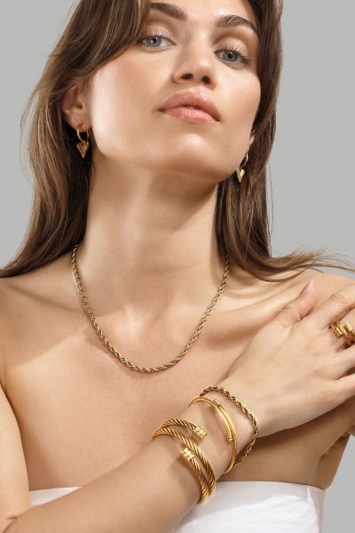 Armbånd Axis – 18k Gullbelagt