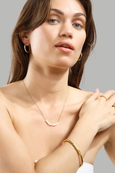 Øredobb Everyday Hoops - 18k Gullbelagt