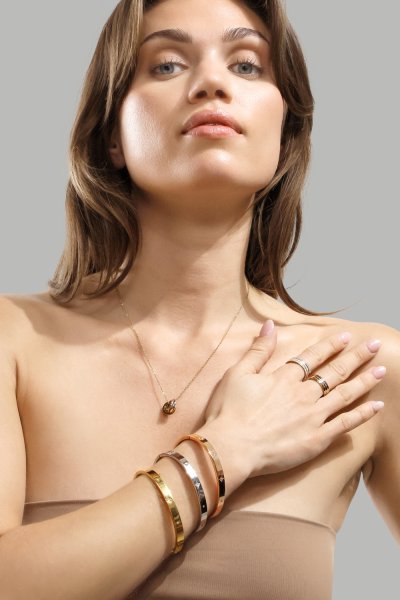 Ring Eterna - 18k Gullbelagt