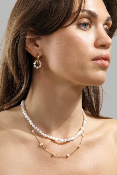Bridal Halskjede – 18k Gullbelagt