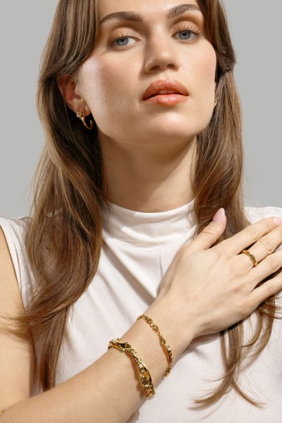 Armbånd Current - 18k Gold Plated