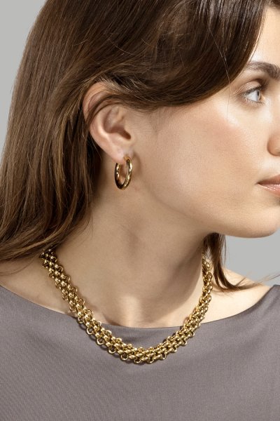 Luna Ørepynt - 18k Gold Plated