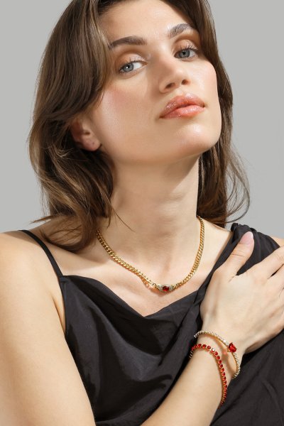 Aurora Bella Halskjede – 18k Gold Plated