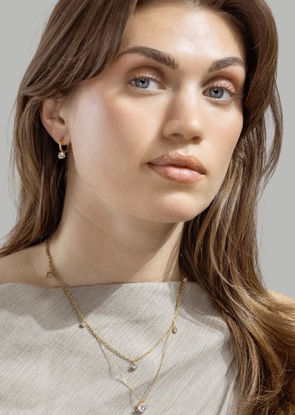 Olivia Halskjede – 18k Gullbelagt