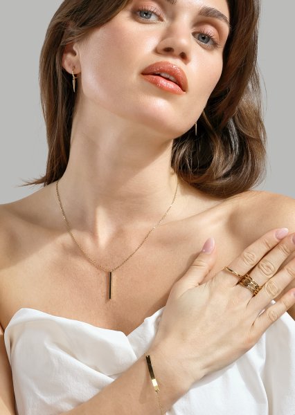Armbånd Sleek Elegance - 18k Gullbelagt