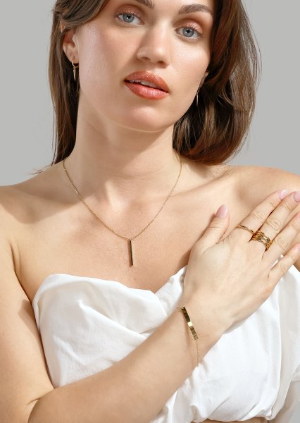 Ring Golden Maze - 18k Gullbelagt