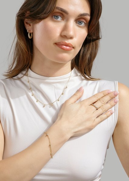 Pure Radiance Halskjede – 18k Gullbelagt