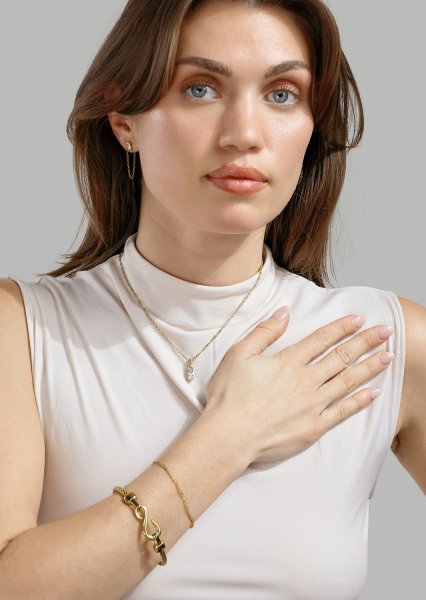 Armbånd Drift – 18k Gullbelagt