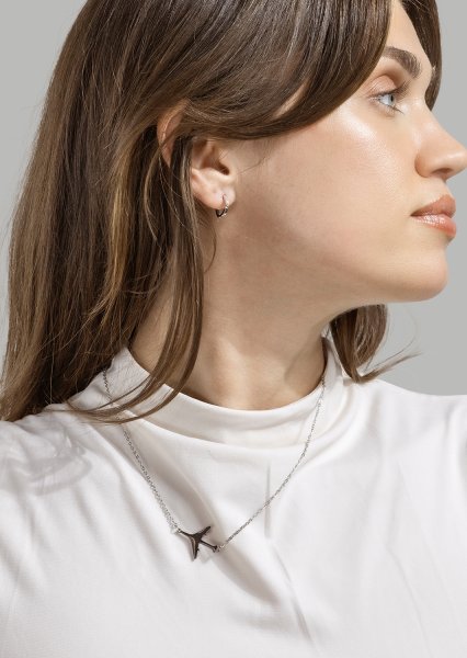 Anni Lu Øredobber – Silver Plated