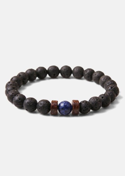 Perlearmbånd Lava Aura