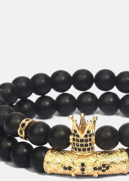Perlearmbånd Regal Crown