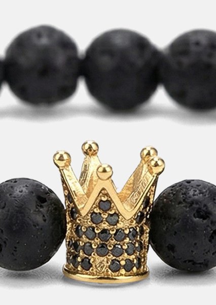 Perlearmbånd Noble Crown