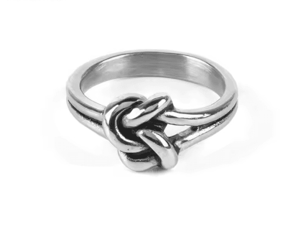 Ring Knot - Sølvbelagt