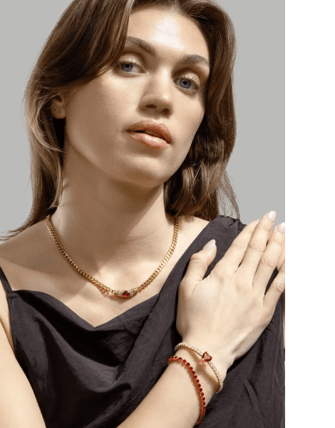 Armbånd Lunara Charm - 18k Gullbelagt