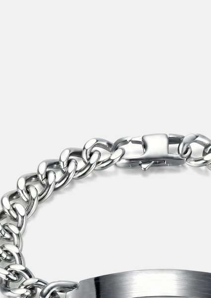 Armbånd Veyron Stone - Silver Plated