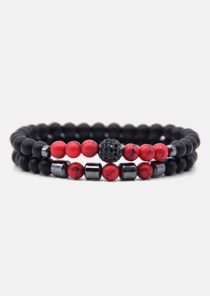 Perlearmbånd Crimson Valor