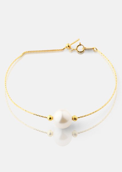 Armbånd Pearl Aura - 18k Gold Plated