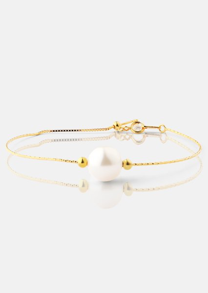 Armbånd Pearl Aura - 18k Gold Plated