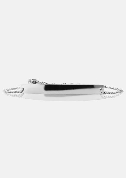 Armbånd Sleek Elegance - Sølvbelagt