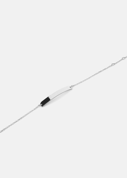 Armbånd Sleek Elegance - Sølvbelagt