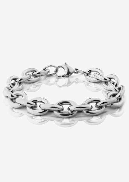 Armbånd Loop – Sølvbelagt