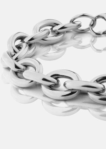 Armbånd Loop – Sølvbelagt