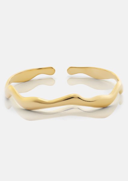 Armbånd Waveform - 18k Gold Plated