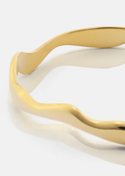 Armbånd Waveform - 18k Gold Plated